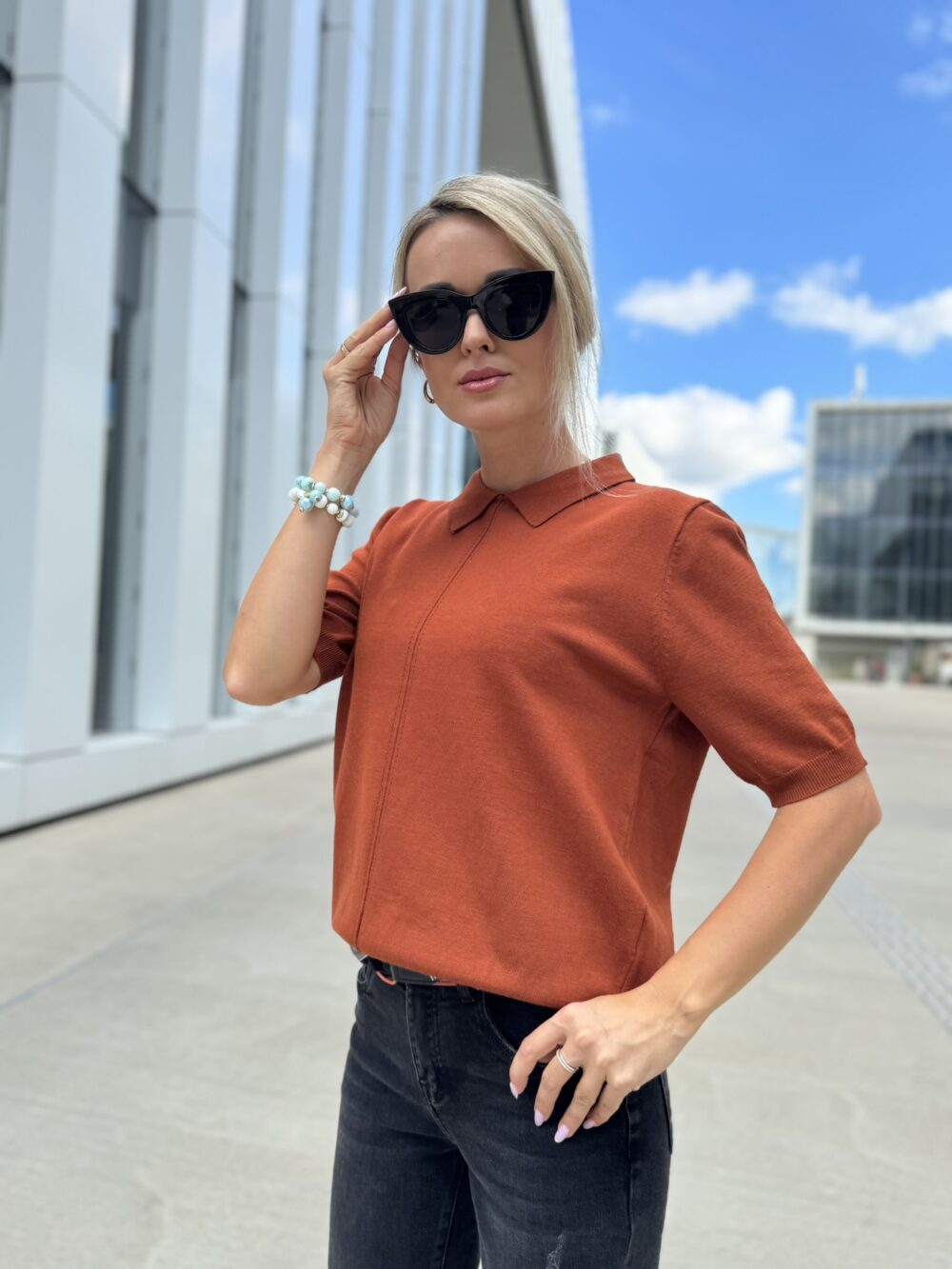 Megztinis su apykakle - Image 11