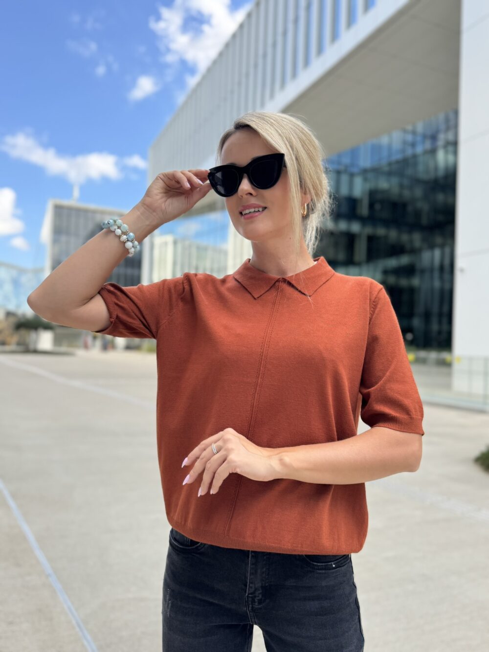 Megztinis su apykakle - Image 12