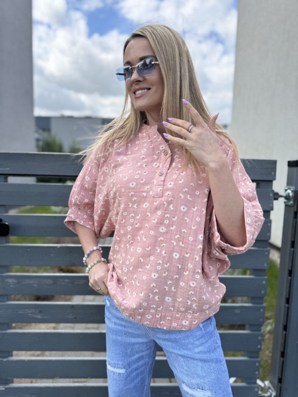Medvilninė palaidinė „Fioretta“ - Image 3