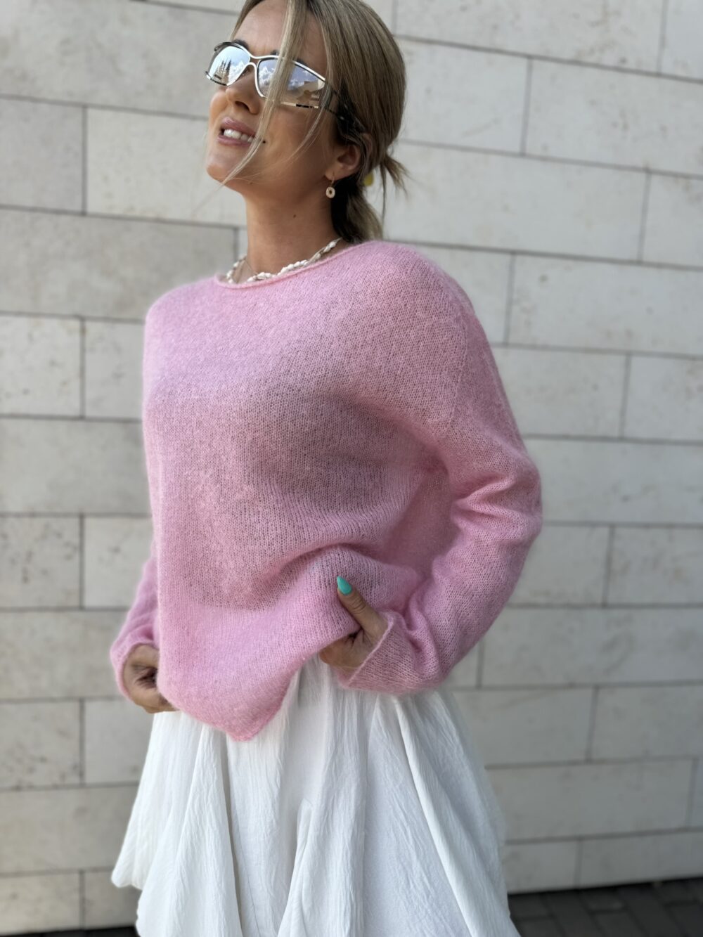 Vasaros megztinis „Kid Mohair Cloud“ - Image 4