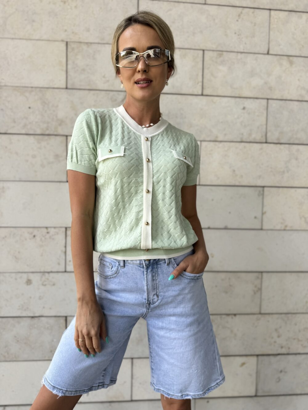 Laisvalaikio džinsiniai šortai „Denim Ease“ - Image 5