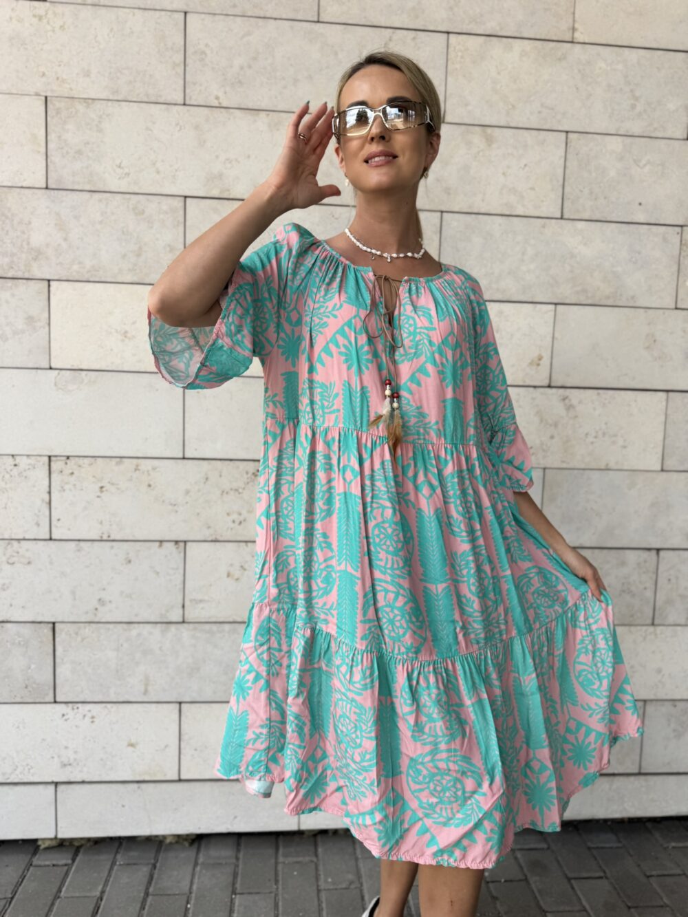 „Boho Breeze“ – vasaros suknelė viskozės lengvumui