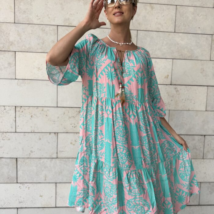 „Boho Breeze“ – vasaros suknelė viskozės lengvumui