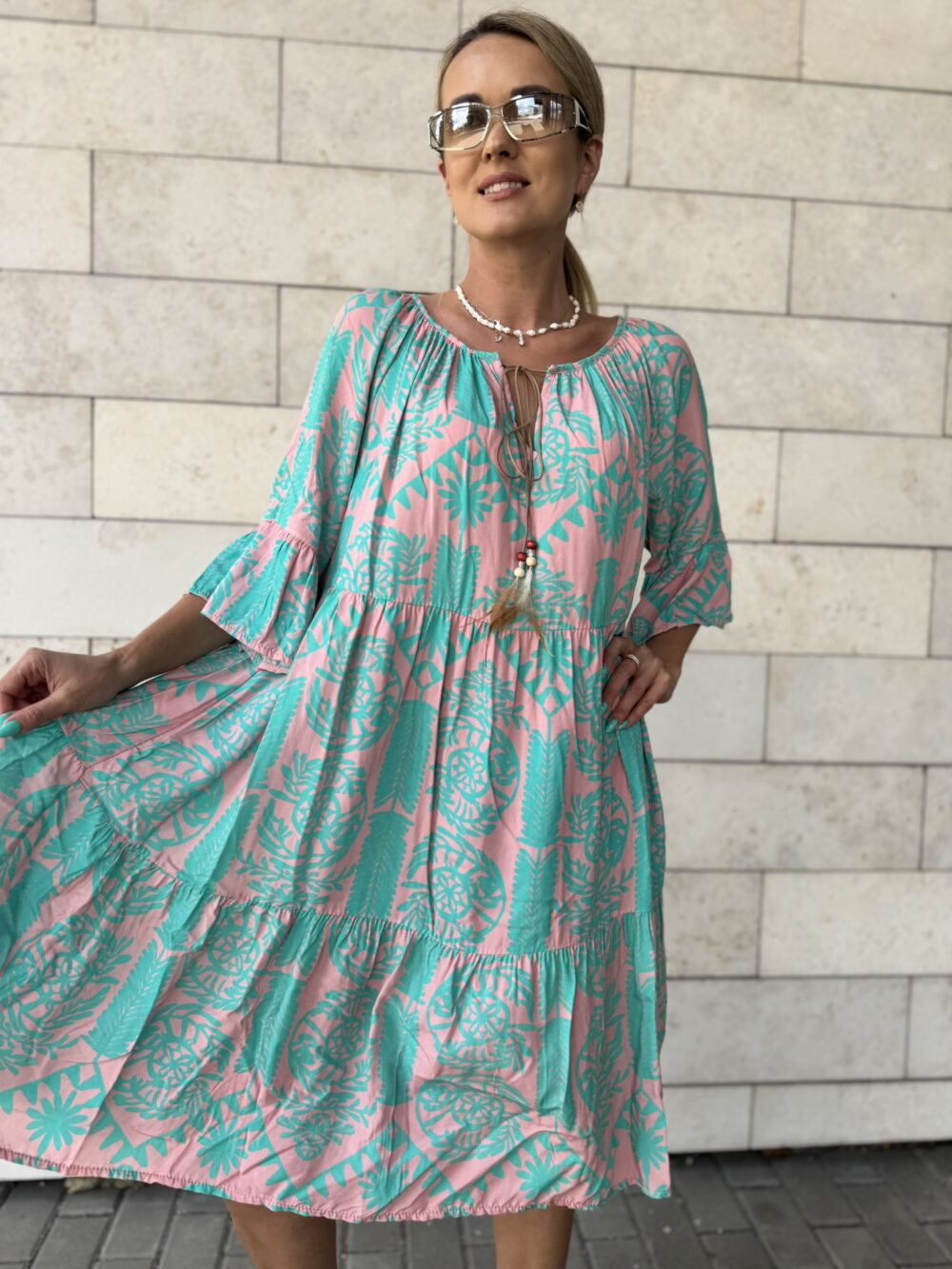 „Boho Breeze“ – vasaros suknelė viskozės lengvumui - Image 7