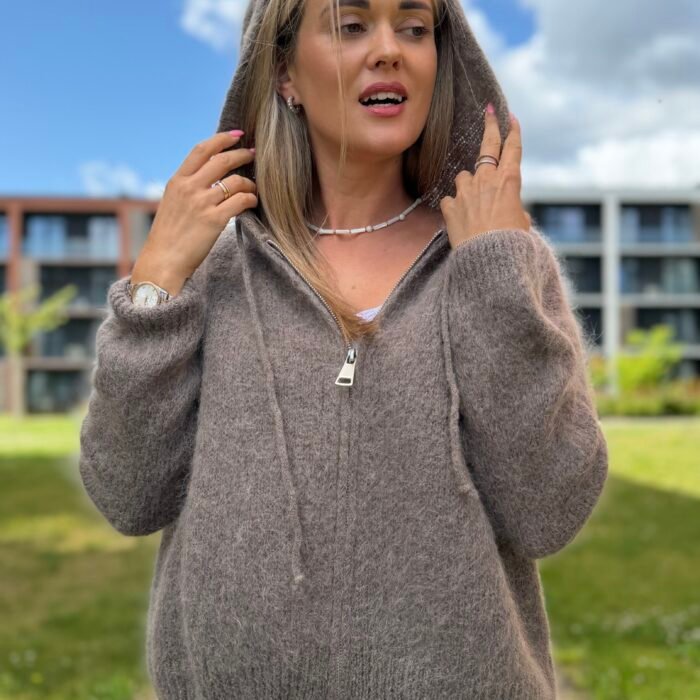 Cozy Hood Mohair megztukas