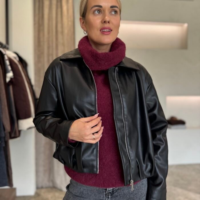 „Soft Luxe eco leather jacket