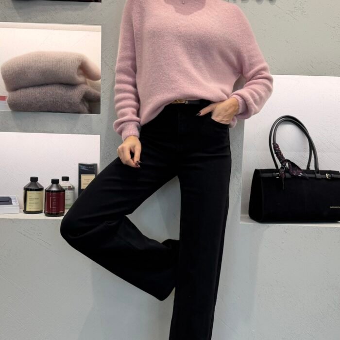 „Soft Black Denim" džinsai G2278A