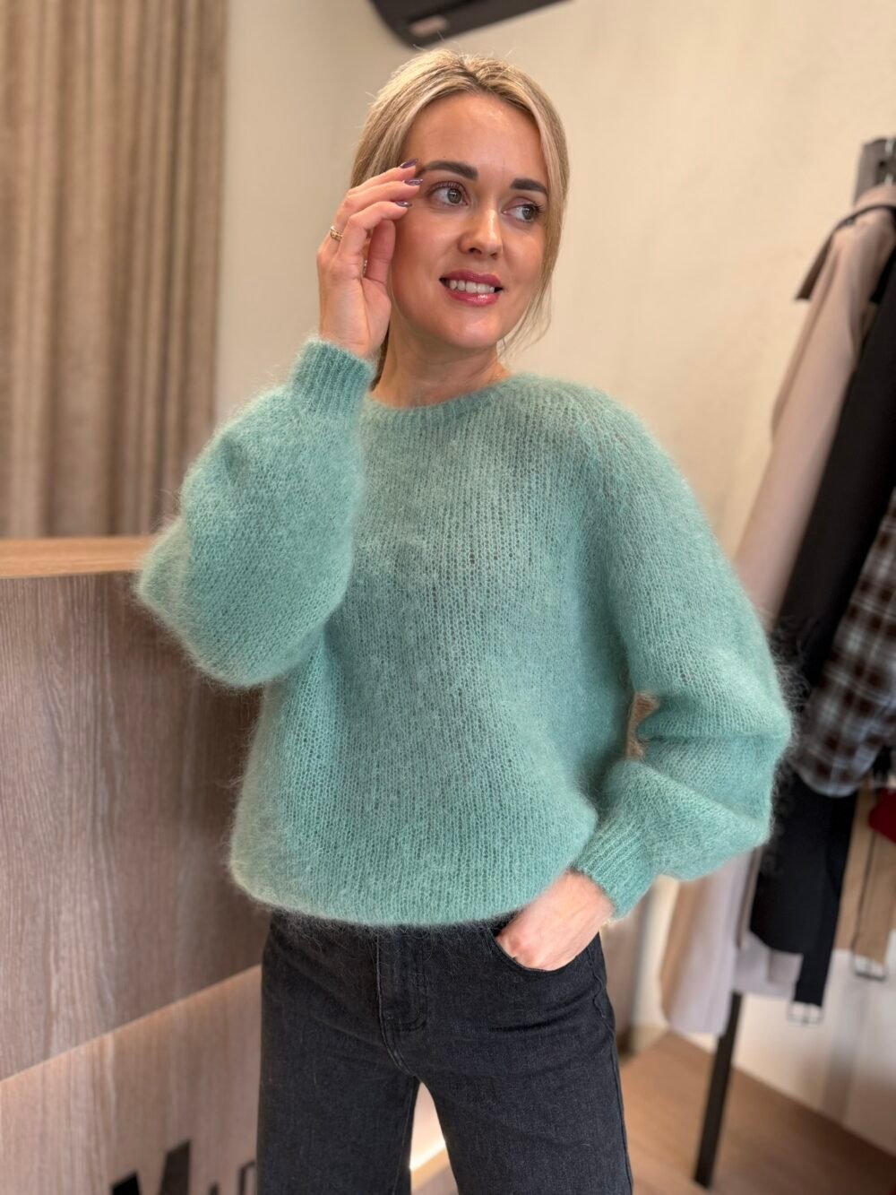 Luxe Kid Mohair sweater - MadosKampas.lt