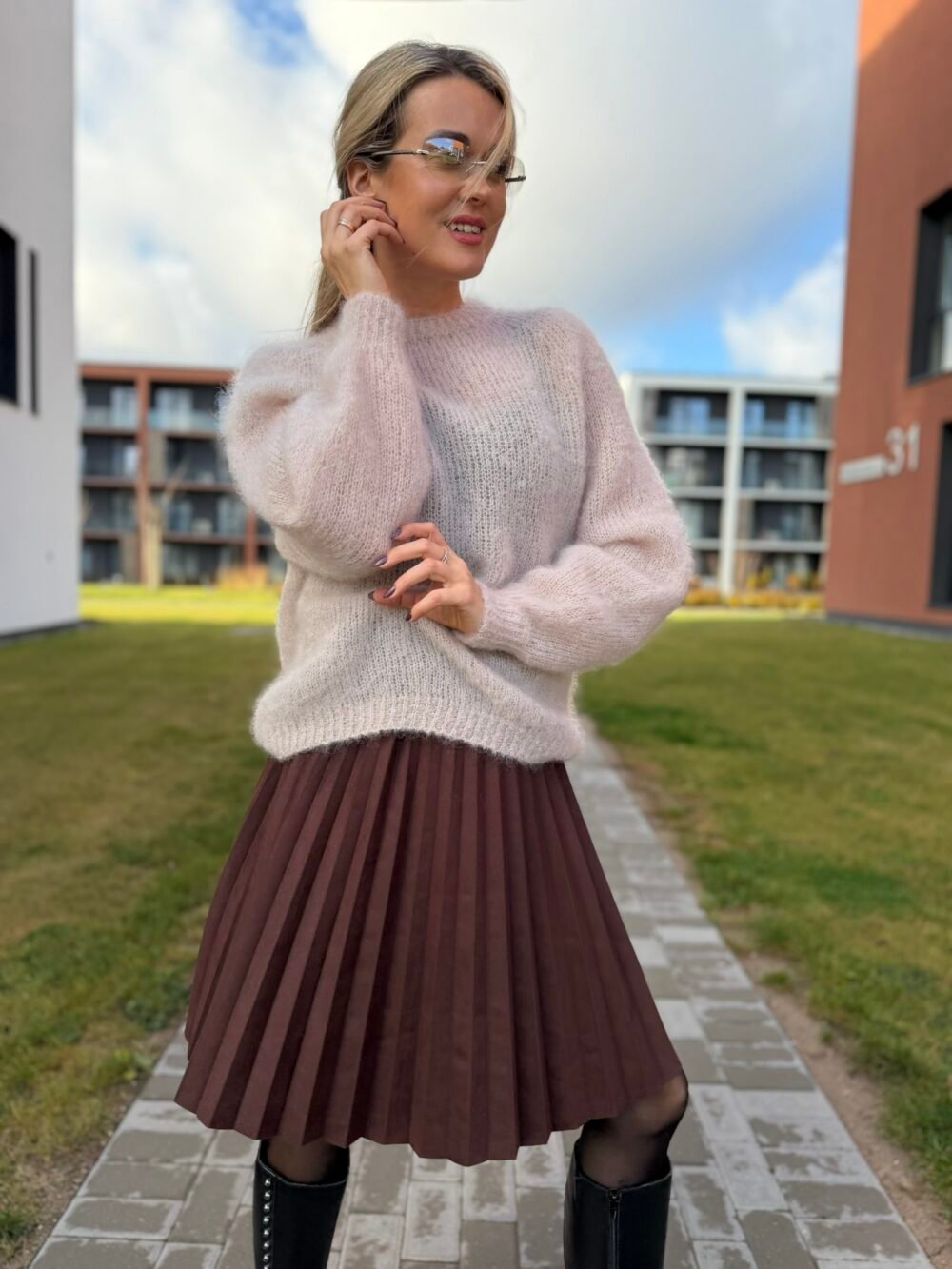 Luxe Kid Mohair sweater - MadosKampas.lt