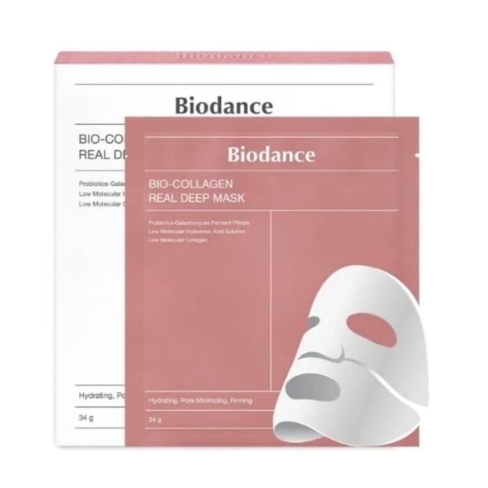 Biodance Bio-Collagen Real Deep Mask (4 vnt.)
