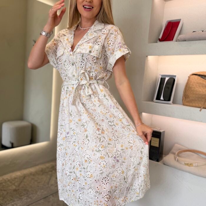 „Bloom Mood“ suknelė su raštu