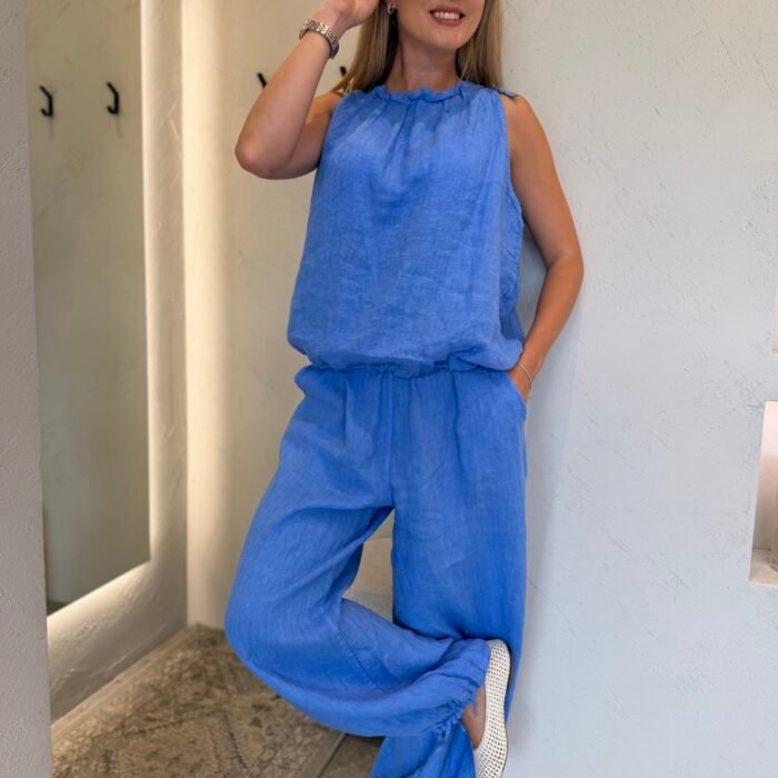 „Linen Nomad“ 100 % lininis kostiumėlis