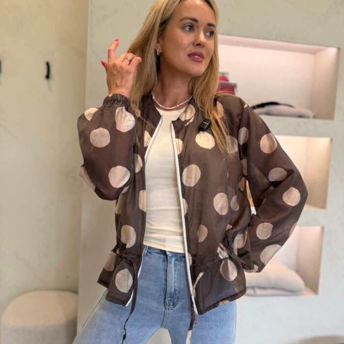 „Monaco Dots“ lengvas švarkelis