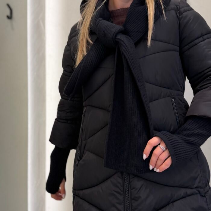 Nordic Comfort striukė su megztu šaliku